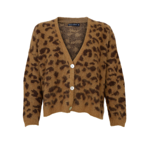 Black Colour Minnie Leo Cardigan