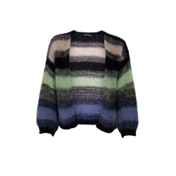 Black Colour Strik Cardigan