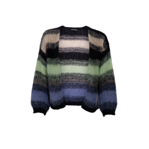 Black Colour Strik Cardigan