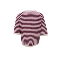 Black Colour Dell Stribed Jumper