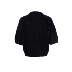 Black Colour Bjoerk Knit Cardigan