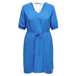 Only Carmakoma Erinna Life 2/4 BLK Kjole