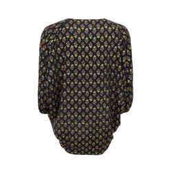 Black Colour Luna Bat Tunic