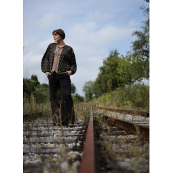 Black Colour Luna Bat Tunic