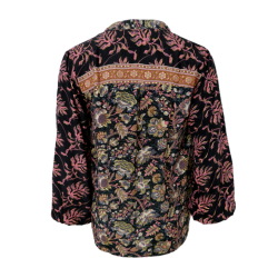 Black Colour Kaftan Skjorte