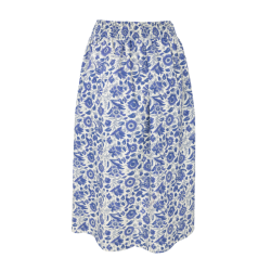 Black Colour Flora Nederdel