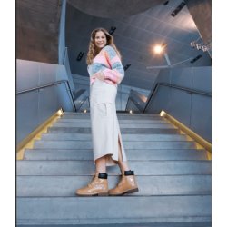 Black Colour Davina Cargo Nederdel