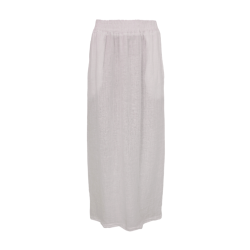 Black Colour Melina Linen Skirt