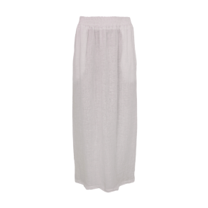 Black Colour Melina Linen Skirt