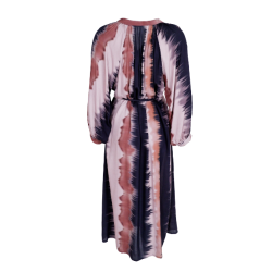 Black Colour Flame Kjole