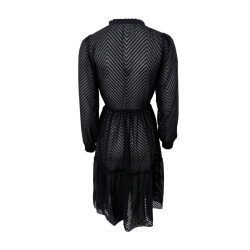 Black Colour Zigga Rose Kjole