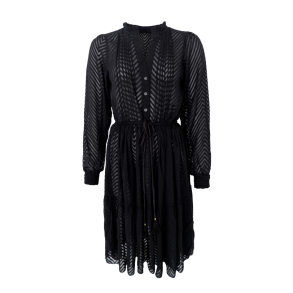 Black Colour Zigga Rose Kjole