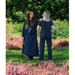 Black Colour Abbie Box Stretch Bukser