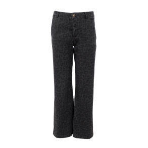 Black Colour Abbie Box Stretch Bukser