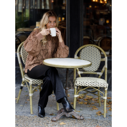 Black Colour Marie Skjorte