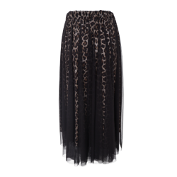 Black Colour Leomie Mesh Nederdel