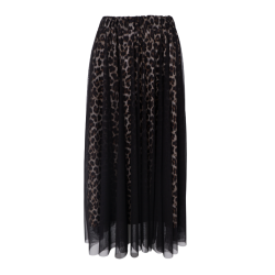 Black Colour Leomie Mesh Nederdel