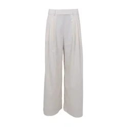 Black Colour Davina Wideleg Bukser