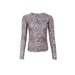 BC Annie Shimmer Mesh Blouse
