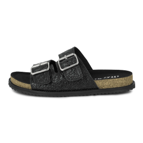 Green Comfort Mango Slide Buckle Sandal