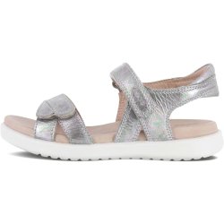 Ecco Flora Silver Brne Sandal