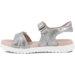 Ecco Flora Silver Brne Sandal