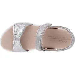 Ecco Flora Silver Brne Sandal