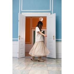 Black Colour Daimi Mesh Nederdel