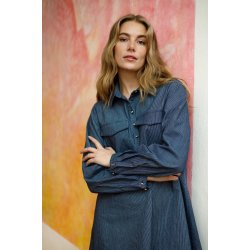 Black Colour Astrid A-Dress