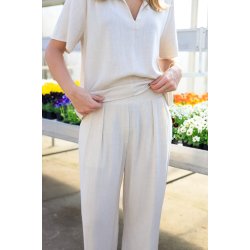 Black Colour Davina Wideleg Bukser