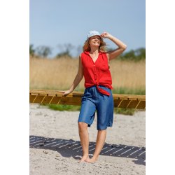 Black Colour Pueblo Tencel Shorts