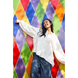 Black Colour Laurel Skjorte