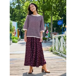 Black Colour Dell Stribed Jumper