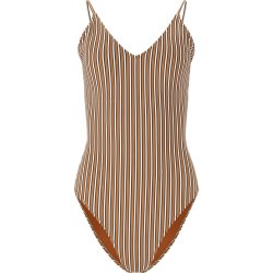 ATHLECIA Ulanda W Print Plunge Swimsuit