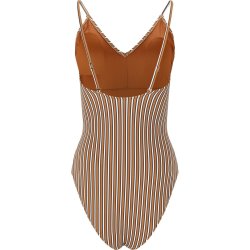 ATHLECIA Ulanda W Print Plunge Swimsuit