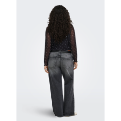 Car Juicy HW Wide Jeans