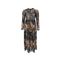 Black Colour Goldie Tulle kjole