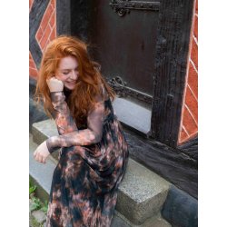 Black Colour Goldie Tulle kjole