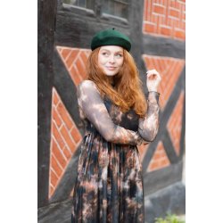 Black Colour Goldie Tulle kjole