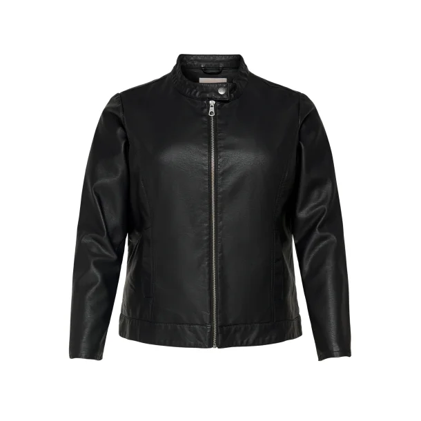Only Carmakoma Faux Leather Jacket