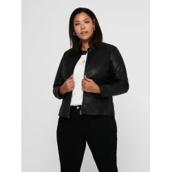 Only Carmakoma Faux Leather Jacket