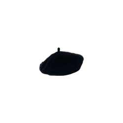 Black Colour ALBA Barret Hat