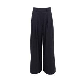 Black Colour Davina Wideleg Bukser